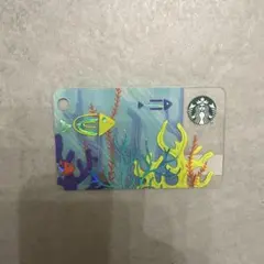 ［未削り］スターバックスカード　ミニサイズ　希少