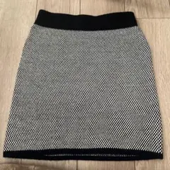 GU チェック柄 タイトスカート M