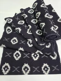 【24時間以内発送】着物 反物 絣 紬 綿