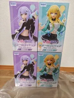 ぶいすぽっ！ スケールフィギュア 藍沢エマ 紫宮るな GiGO限定 4点セット