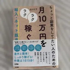 ちょっと副業をしてみたい人のための月10万円をラクラク稼ぐ輸入・ネット販売