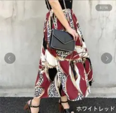 SHEENA プリーツロングスカート　Mサイズのサムネイル