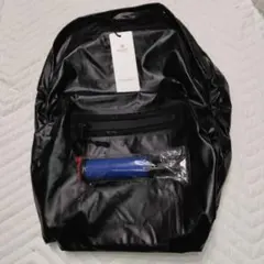リュック 大容量 バックパック PU表地 おしゃれ 防水15.6インチ ブラック