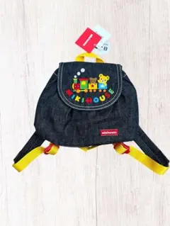 【新品未使用】Miki House ミキハウス デニムリュック