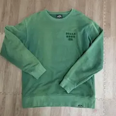 BILLABONG グリーン トレーナー スウェット　Lサイズ