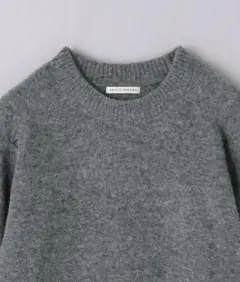 UNITED ARROWS ヤク ヘアリークルーネックニット