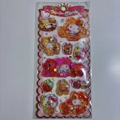 【正規品】サンリオ　キティ　キラキラ　ウォーターシール　ハローキティ