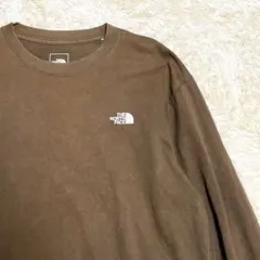 THE NORTH FACE Tシャツ ロングスリーブ バックスクエアロゴティー