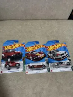 【3台まとめ】Hot Wheels Retro Racers 80sシリーズ