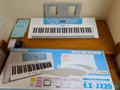 【美品・動作完備】YAMAHA ライト付き電子キーボード EZ-J220 2026年最新】YAMAHA 電子キーボード PORTATONE(ポータトーン) EZ-J220
