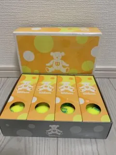 ♡クマのイラスト付き Wilson ゴルフボール 1ダース♡のサムネイル