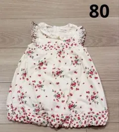 美品　センスオブワンダー いちご　ワンピース　80のサムネイル