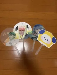 BTSジミン うちわ 4枚セット