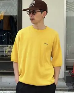 【Ciaopanic】バーズアイサマーニットクルーネックTシャツのサムネイル