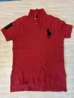 Polo Ralph Lauren レッド ポロシャツ カスタムフィット