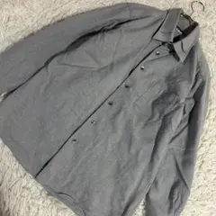 Aquascutum 長袖シャツ グレー M 日本製のサムネイル
