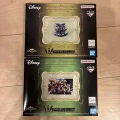 一番くじ　キングダムハーツ　D賞 アートディッシュ　2種セット