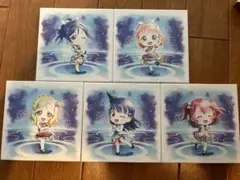 【5種セット】ラブライブサンシャイン 一番くじ キャンバスボード