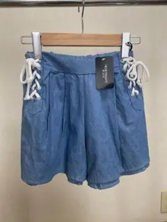 夏物　短パンハイウエスト　160cm
