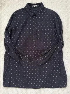 グローバルワーク⭐︎ドット柄 長袖シャツ プルオーバー