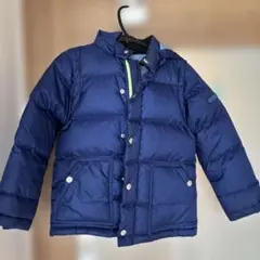 green label relaxing ネイビー 中綿入りダウンコート