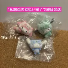 サンリオ もこもこパンダ フロッキー マイメロ シナモン ポチャコ ガチャ