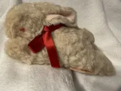 ワンダフルワールド うさぎ ぬいぐるみ ブローチ ベージュ ふわふわ かわいいのサムネイル