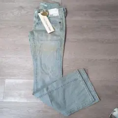 【新品未使用】UNIQLOオリジナルウォッシュブーツカットデニム М