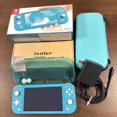 Nintendo Switch Lite ターコイズ　★付属品あり　お得！