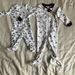 GYMBOREE ロンパース 0-3ヶ月 & 6-9ヶ月 セット定価6,000円