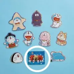 100％ドラえもん＆フレンズ展 ホログラムステッカー キラキラ シール