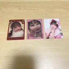 フルーツジッパー　松本かれん　トレカ　3点セット