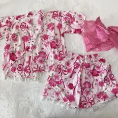 セパレート　浴衣　女の子　120 レース付
