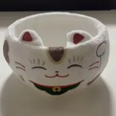 お正月 招き猫 ねこ 小物入れ ケース 置物