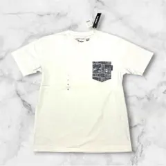 新品 美白×ハワイン レインスプーナー ポケットTシャツ ホワイト Mサイズのサムネイル