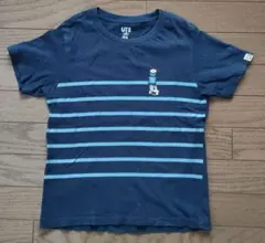 ユニクロ UT マリオ ボーダーTシャツ 【used130】