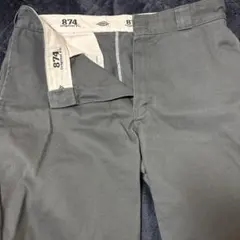Dickies 874 Original Fit ワークパンツ グレー