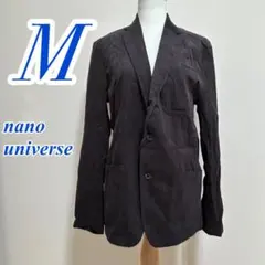 ナノユニバース M グレー コーデュロイジャケット メンズ カジュアルのサムネイル