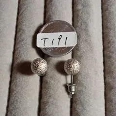 T191-2 ステンレスピアス レディース メンズ アクセサリー 無言OK