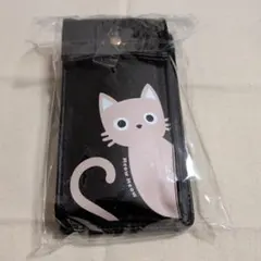 新品未使用　スマホウォレットポーチ　スマホポーチ　スマホショルダー　ポーチ　猫