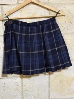 Eastboy Venus ネイビー チェック柄 スクールスカート