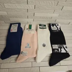 ◾メンズ靴下5足 ビジネス×2 ・ロイヤルポロ ・ユニクロ・ミズノ25cm