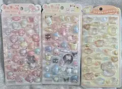【正規品・店頭購入】うるちゅる シール サンリオ 3点セット お得まとめ売り
