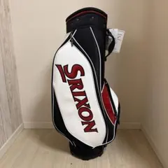 【新品未使用 袋保管】SRIXONキャディバッグ GGC-S155G 白/黒/赤