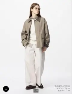 ワイドチノパンツ ワイドパンツ