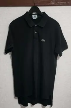 80s〜90s IZOD LACOSTE ラコステ ポロシャツ ブラック L