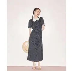 トリートユアセルフ ドットワンピース