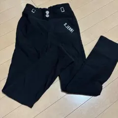 ★【未使用】S.JENNI ブラック ロングパンツ　140のサムネイル