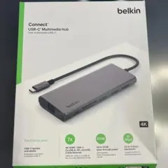 【新品】belkin Connect USB-C Multimedia Hub