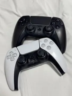 PS5 ワイヤレスコントローラー ホワイト ブラック　ジャンク品